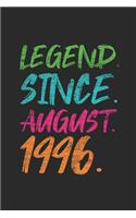 Legend Since August 1996