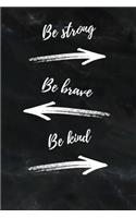 Be Strong Be Brave Be Kind