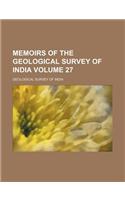 Memoirs of the Geological Survey of India Volume 27: (English)