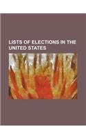 Lists of Elections in the United States: List of Elections in the United States, List of Minnesota Gubernatorial Elections, List of Special Elections(English)