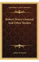 Robert Drury's Journal And Other Studies