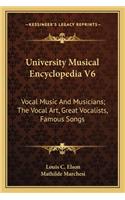 University Musical Encyclopedia V6