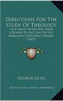 Directions for the Study of Theology