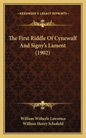 First Riddle Of Cynewulf And Signy's Lament (1902)