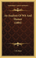 Analysis Of Wit And Humor (1884)