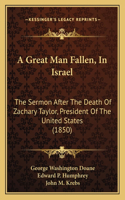 Great Man Fallen, In Israel