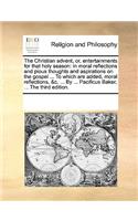 The Christian advent, or, entertainments for that holy season
