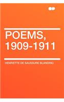Poems, 1909-1911