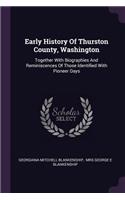 Early History Of Thurston County, Washington