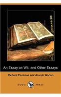 Essay on Wit, and Other Essays (Dodo Press)