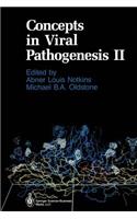 Concepts in Viral Pathogenesis II
