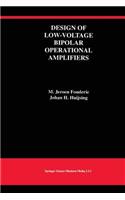 Design of Low-Voltage Bipolar Operational Amplifiers