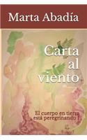 Carta al viento