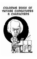 Coloring Book of Vintage Caricatures and Characters