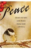 Peace Bird Images Advent Bulletin (Pkg of 50)