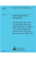 Report to Congressional Requesters: Information Sharing