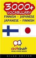 3000+ Finnish - Japanese Japanese - Finnish Vocabulary