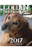 Golden Retriever 2017 Wall Calendar (UK Edition)