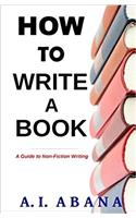 How to Write a Book
