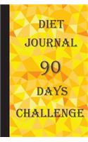 Diet Journal 90 Days Challenge