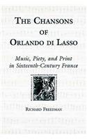 Chansons of Orlando Di Lasso and Their Protestant Listeners