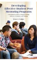 Developing Effective Student Peer Mentoring Programs