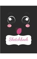 My Cute Unicorn Sketch Book: Unicorn NoteBookand Sketchbook For Girls - 120+ Pages Of Unicorn Themed Sketchbook (Unicorn Notebooks): Blank unicorn drawing paper for boys, artist(88 Unicorn)
