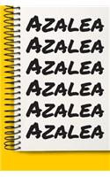 Name Azalea A beautiful personalized