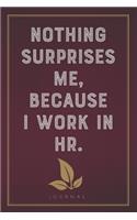Nothing Surprises Me Because I Work in HR