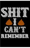 Shit I Can't Remember