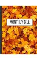 Monthly Bill Planner