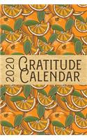 2020 Gratitude Calendar: Orange - 365 Days Dated Gratitude Journal For A Thankful New Year(14 Fruit and Vegetables for Garden Lovers)