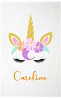 Caroline A5 Lined Notebook 110 Pages