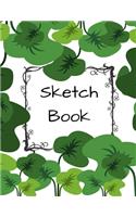 Sketch Book: Large Nature Drawing Pad Paper Book, Gifts for Girls Teens Women Her, 8.5" x 11", 100 pages