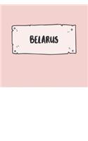 Belarus: Ruled Travel Diary Notebook or Journey Journal - Lined Trip Pocketbook for Men and Women with Lines