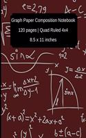 Graph Paper Composition Notebook
