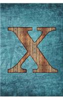 Monogrammed Notebook - X