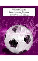 Practice Cursive Handwriting Journal