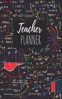 Teacher Planner: Math Formulas Lesson Planner For Teachers Weekly and Monthly Teacher Plan and Record Calendar Book For July 2019 Through July 2020 Academic Year Les