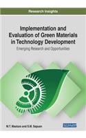 Implementation and Evaluation of Green Materials in Technology Development
