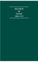 Records of Qatar 1966-1971 4 Volume Hardback Set