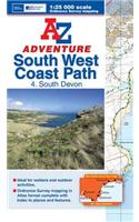 SW Coast Path South Devon Adventure Atlas