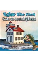 Tyler the Fish Visits the Lorain Lighthouse