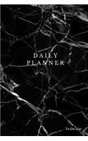 Daily Planner to Do List - Marble Cover: (6x9) Daily Planner, 90 Pages, Smooth Matte Cover: (6x9) Daily Planner, 90 Pages, Smooth Matte Cover