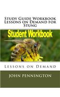 Study Guide Workbook Lessons on Demand for Stung: Lessons on Demand(Lessons on Demand)