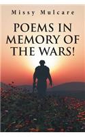 Poems in Memory of the Wars!