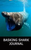 Basking Shark Journal: 150 page lined notebook/diary