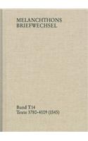 Melanchthons Briefwechsel / Band T 14