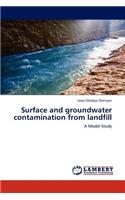 Surface and groundwater contamination from landfill