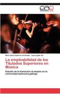 empleabilidad de los Titulados Superiores en Música